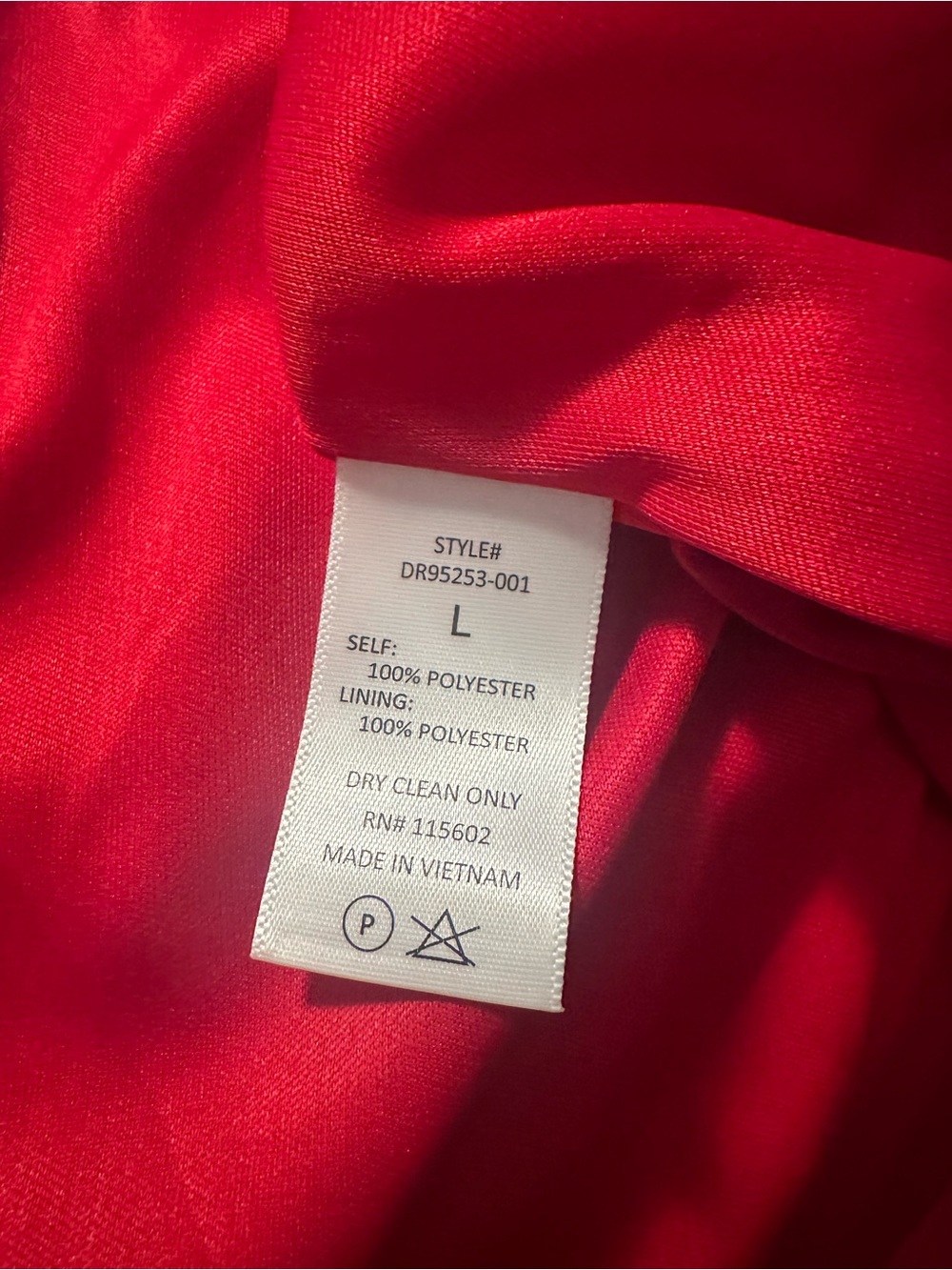 NWT Lush Colie Red Floral Wrap Mini Dress - Size L - Picture 9 of 9